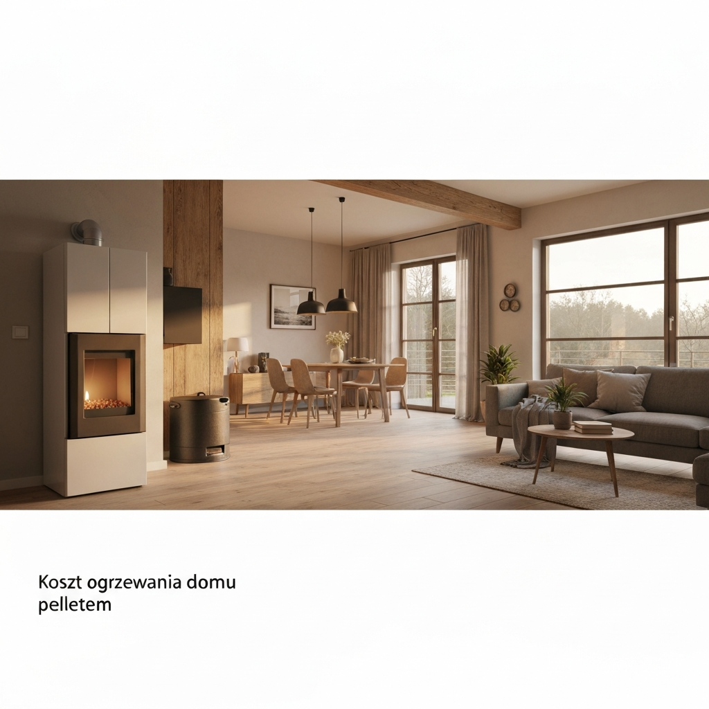 Koszt ogrzewania domu 150m2 pelletem – realne wyliczenia
