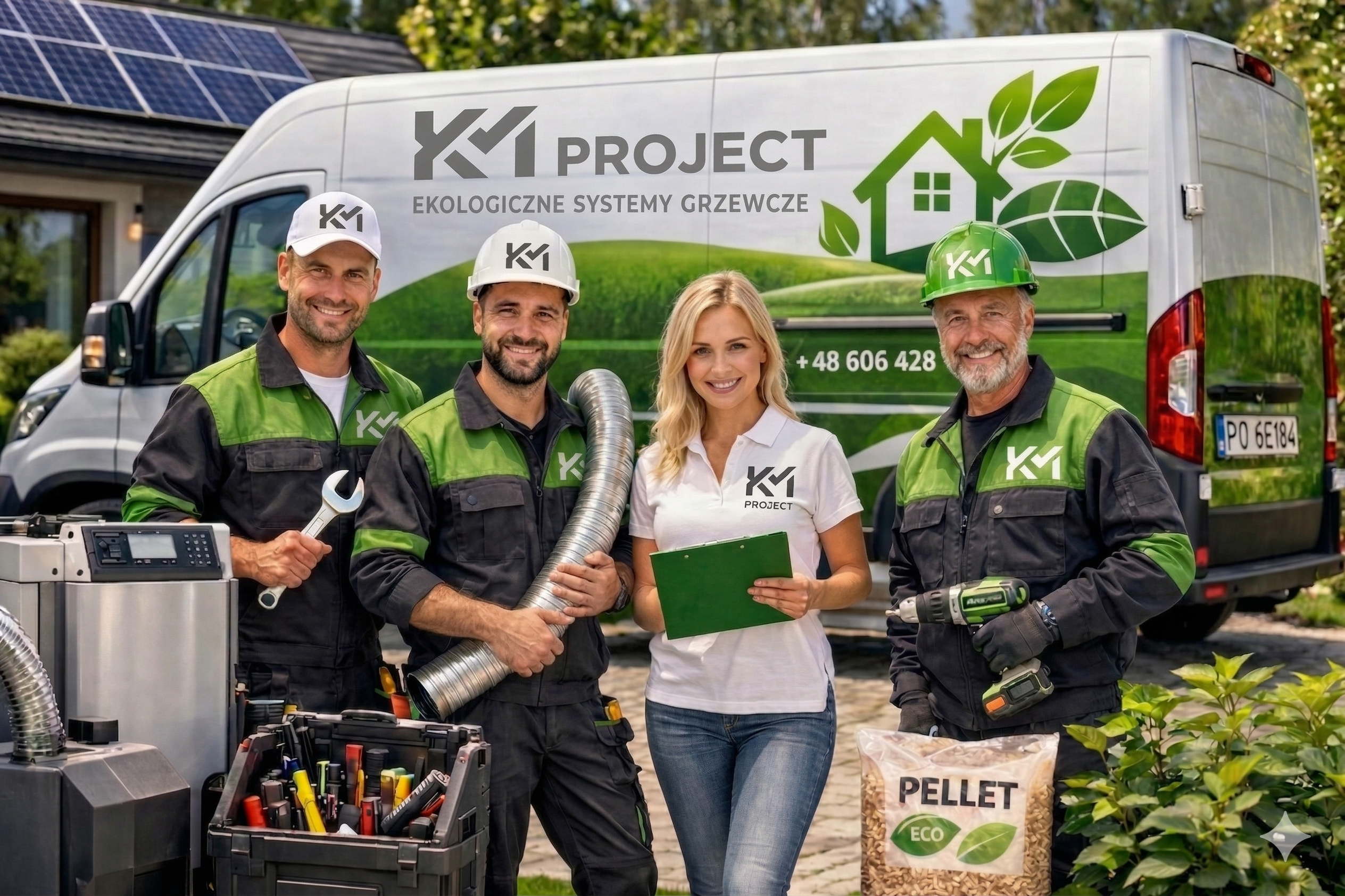 Autoryzowany montaż pieców ekologicznych - Ekipa K&M Project Tylmanowa